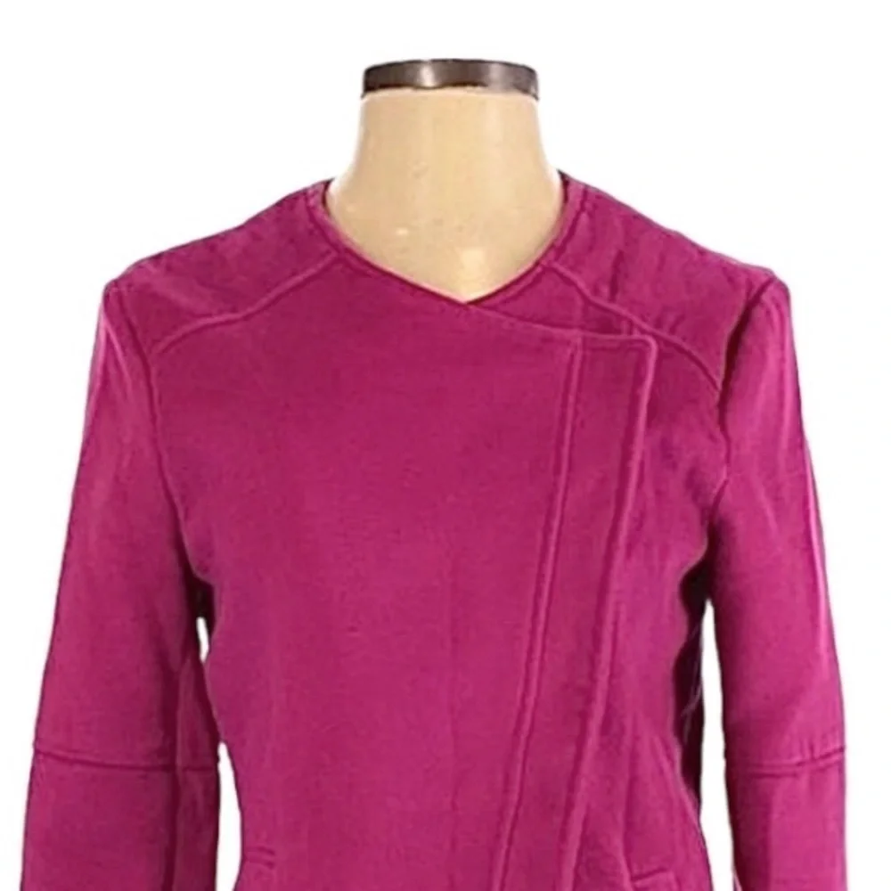 Tinley Road Pink Moto Blazer Warm Barbiecore Jacket Size S